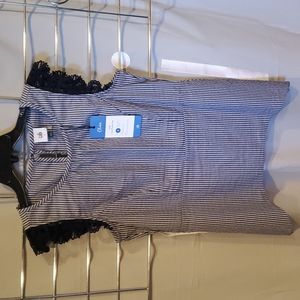 Cabi Lace Flutter Top